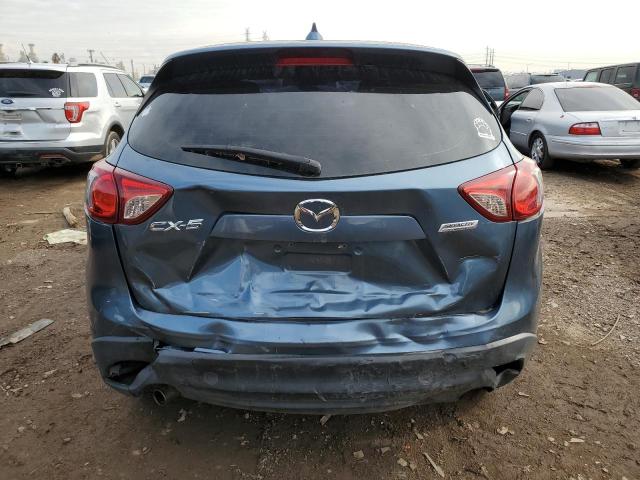 JM3KE2BY8G0753754 - 2016 MAZDA CX-5 SPORT BLUE photo 6