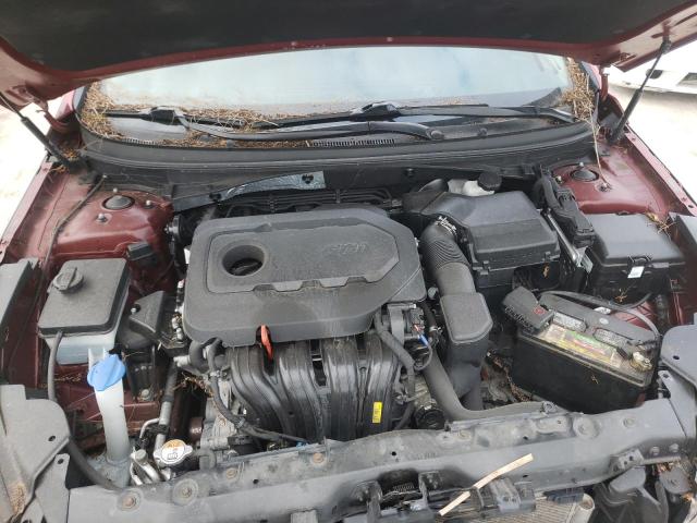 5NPE34AF3GH410005 - 2016 HYUNDAI SONATA SPO RED photo 11