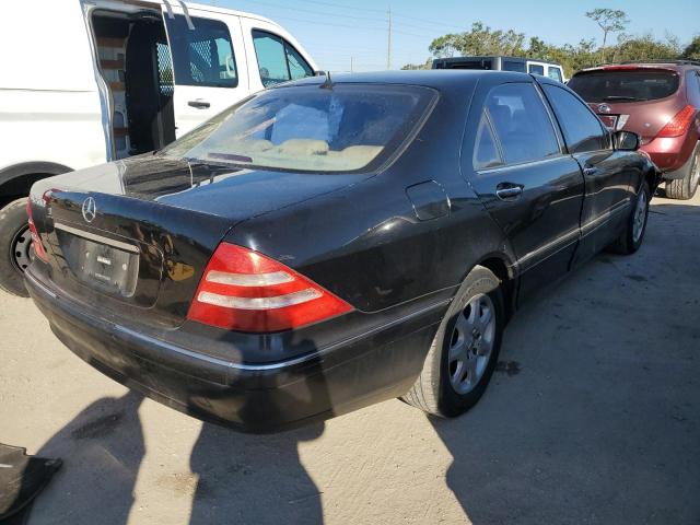 WDBNG75J01A199010 - 2001 MERCEDES-BENZ S-500 BLACK photo 3