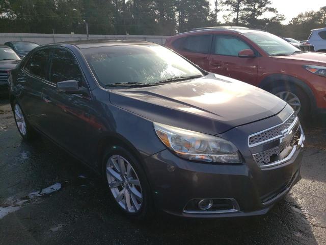 1G11H5SA6DF240133 - 2013 CHEVROLET MALIBU LTZ ნაცრისფერი ფოტო 4