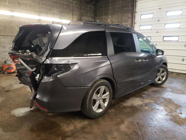 5FNRL6H74JB084118 - 2018 HONDA ODYSSEY EX GRAY photo 3