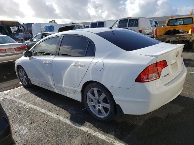 JHMFA36247S017642 - 2007 HONDA CIVIC HYBR WHITE photo 2