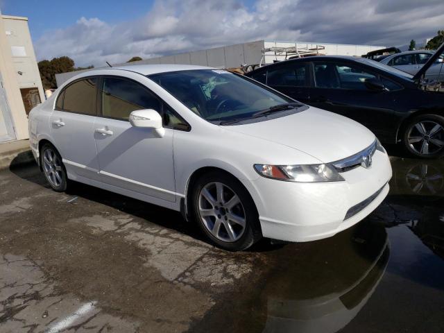 JHMFA36247S017642 - 2007 HONDA CIVIC HYBR WHITE photo 4