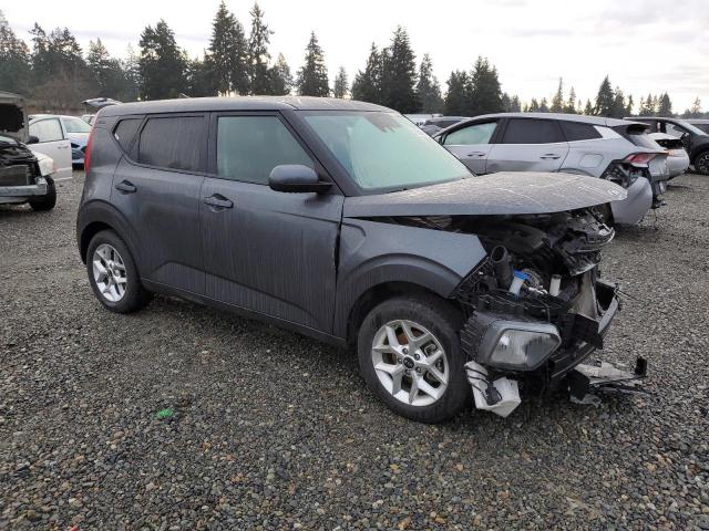 KNDJ23AU9M7782846 - 2021 KIA SOUL LX GRAY photo 4