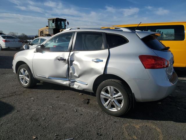 JN8AS5MV6FW766682 - 2015 NISSAN ROGUE SELE SILVER photo 2