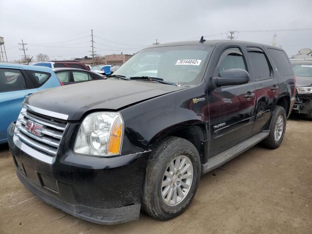 1GKS2FFJ3BR304898 - 2011 GMC YUKON HYBR BLACK photo 1