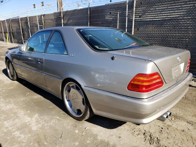 WDBGA76E3TA309076 - 1996 MERCEDES-BENZ S 600 BEIGE photo 2