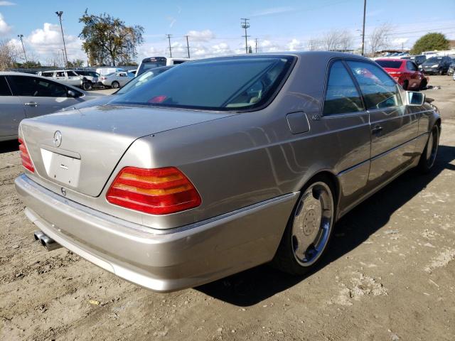 WDBGA76E3TA309076 - 1996 MERCEDES-BENZ S 600 BEIGE photo 3