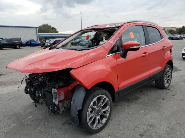 MAJ6S3KL1KC303521 - 2019 FORD ECOSPORT T RED photo 1