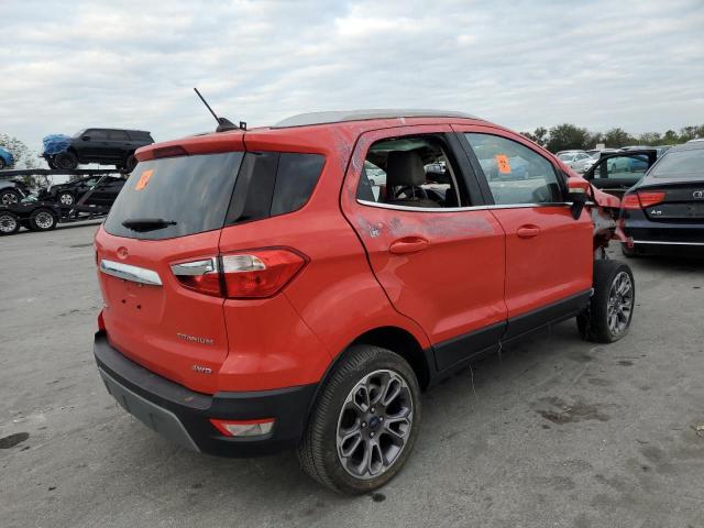 MAJ6S3KL1KC303521 - 2019 FORD ECOSPORT T RED photo 3