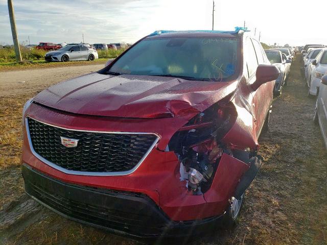 1GYFZER43LF063706 - 2020 CADILLAC XT4 SPORT RED photo 2