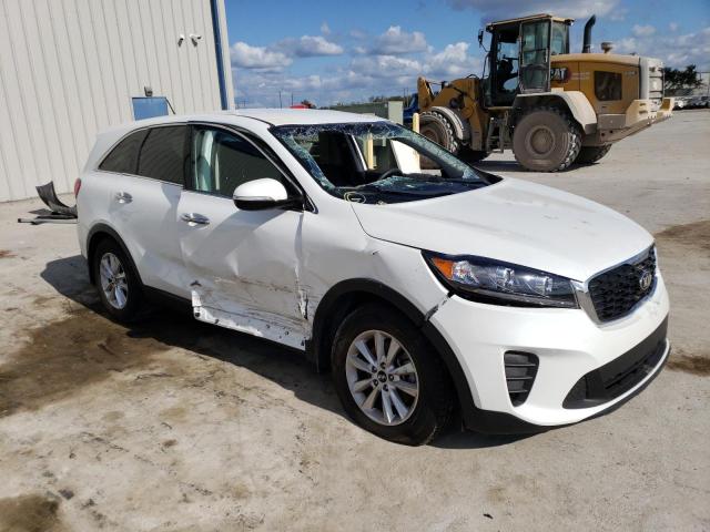 5XYPG4A31KG575473 - 2019 KIA SORENTO L WHITE photo 4