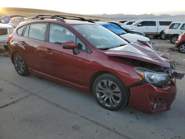 JF1GPAY67F8268312 - 2015 SUBARU IMPREZA SP RED photo 4