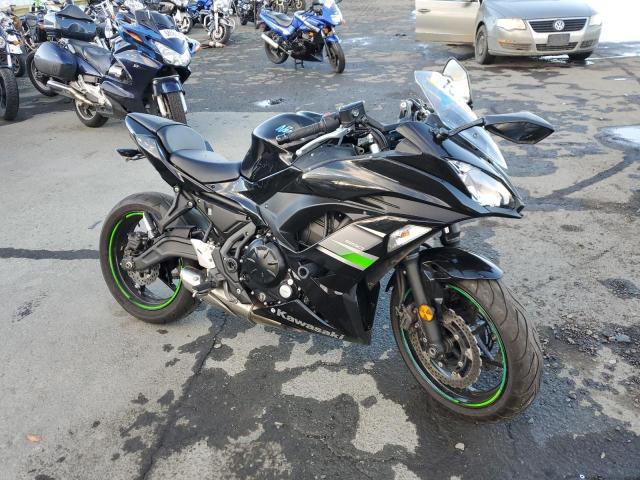 JKAEXEJ17KDA04111 - 2019 KAWASAKI EX650 J შავი ფოტო 1