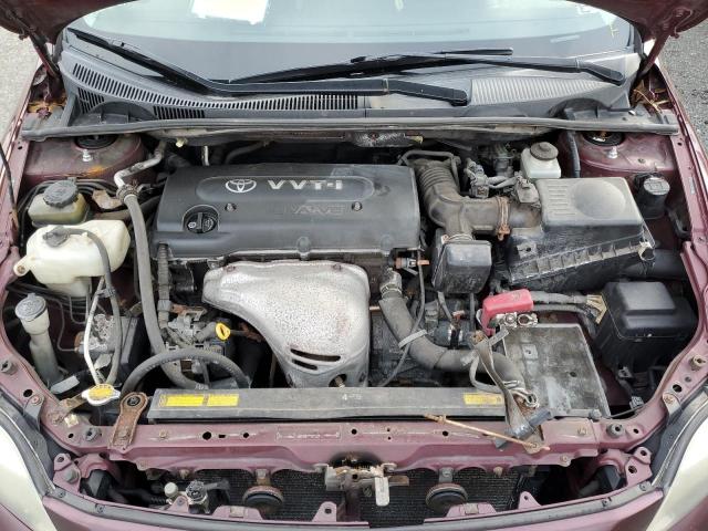 JTKDE177750049367 - 2005 TOYOTA SCION TC MAROON photo 11
