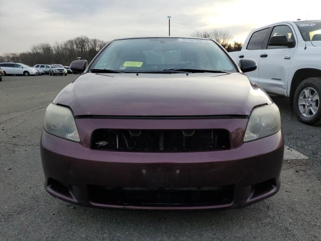 JTKDE177750049367 - 2005 TOYOTA SCION TC MAROON photo 5