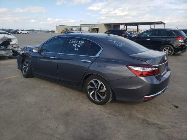 1HGCR2F88GA011460 - 2016 HONDA ACCORD EXL SILVER photo 2