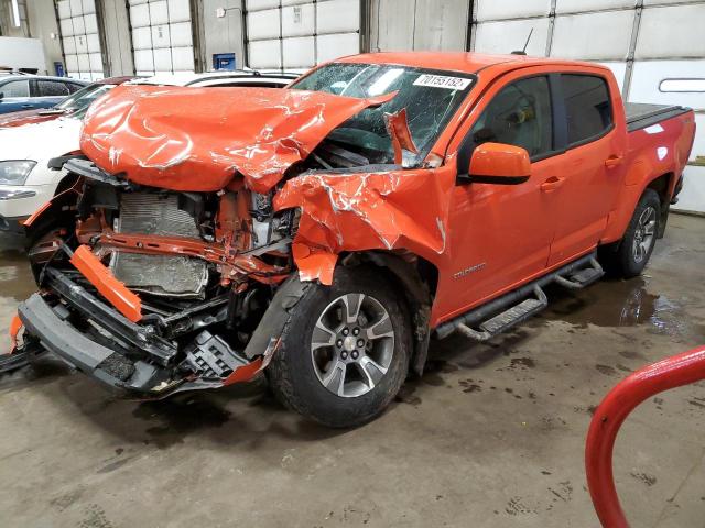 1GCGTDEN3K1126433 - 2019 CHEVROLET COLORADO Z ORANGE photo 1