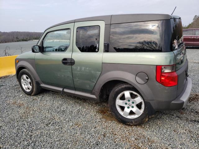 5J6YH27625L030943 - 2005 HONDA ELEMENT EX GREEN photo 2