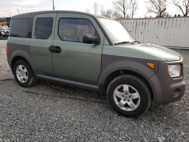 5J6YH27625L030943 - 2005 HONDA ELEMENT EX GREEN photo 4