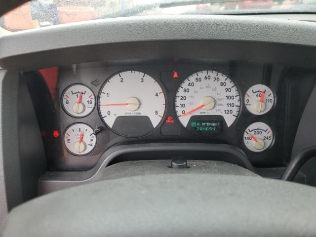 1D7KS28C56J182963 - 2006 DODGE RAM 2500 S შავი ფოტო 9