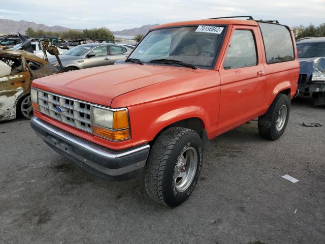 1FMCU14T7KUB56538 - 1989 FORD BRONCO II RED photo 1