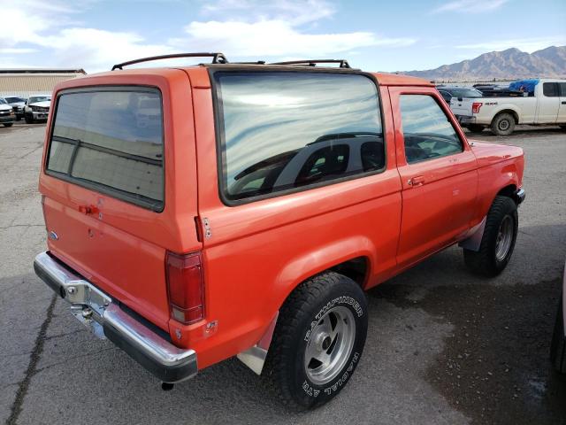 1FMCU14T7KUB56538 - 1989 FORD BRONCO II RED photo 3