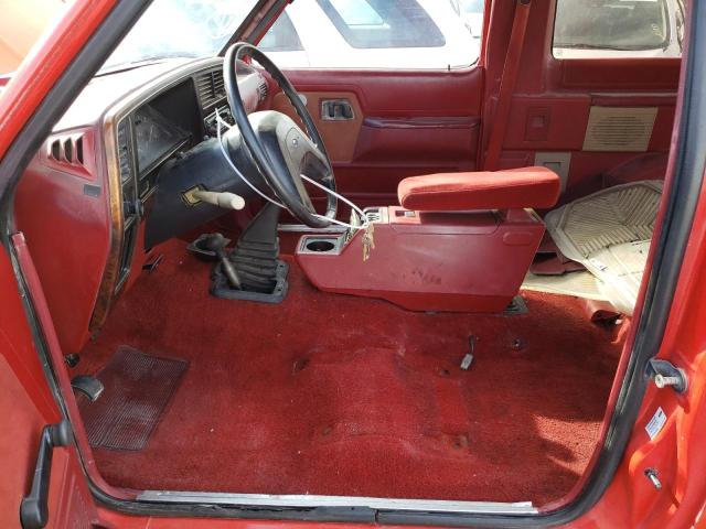 1FMCU14T7KUB56538 - 1989 FORD BRONCO II RED photo 7