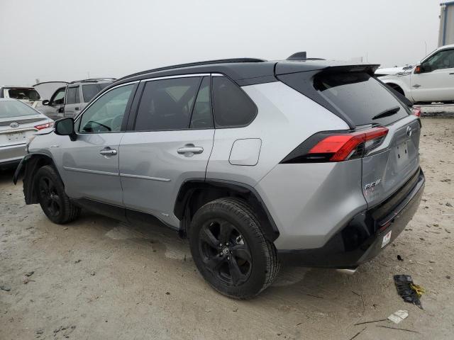 2T3EWRFV6KW034227 - 2019 TOYOTA RAV4 XSE SILVER photo 2