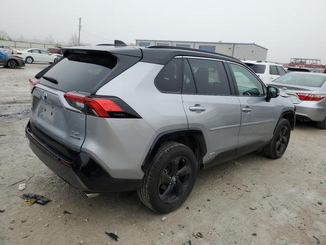 2T3EWRFV6KW034227 - 2019 TOYOTA RAV4 XSE SILVER photo 3