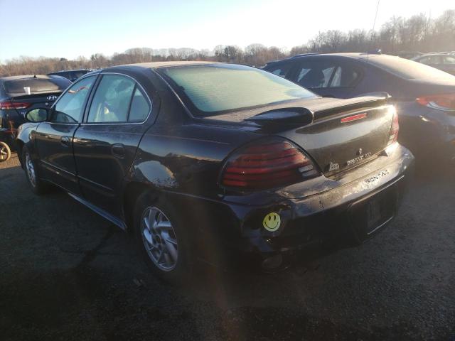 1G2NF52E44M500482 - 2004 PONTIAC GRAND AM BLACK photo 2