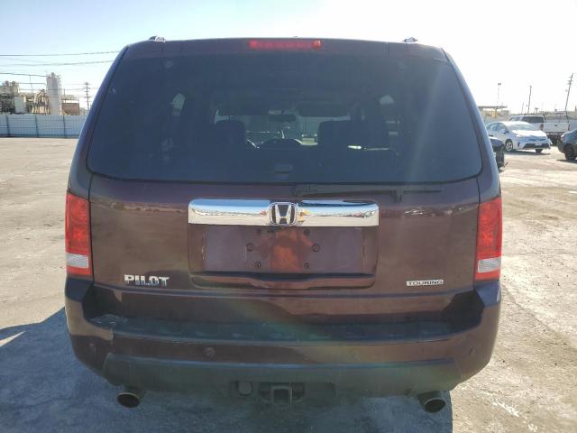 5FNYF3H93AB021174 - 2010 HONDA PILOT TOUR MAROON photo 6