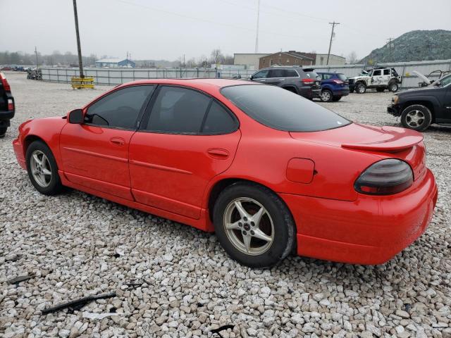 1G2WP52K2YF313663 - 2000 PONTIAC GRAND PRIX წითელი ფოტო 2