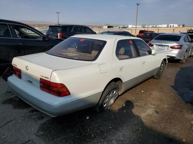 JT8BH28F4V0086487 - 1997 LEXUS LS 400 WHITE photo 3