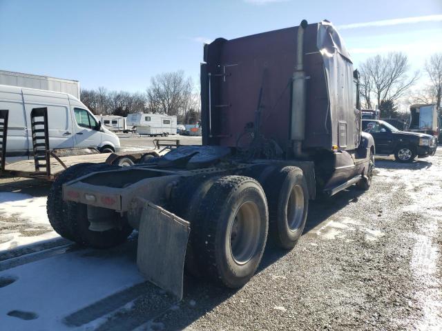 1FUJA6CV45LN58007 - 2005 FREIGHTLINER CONVENTION MAROON photo 4