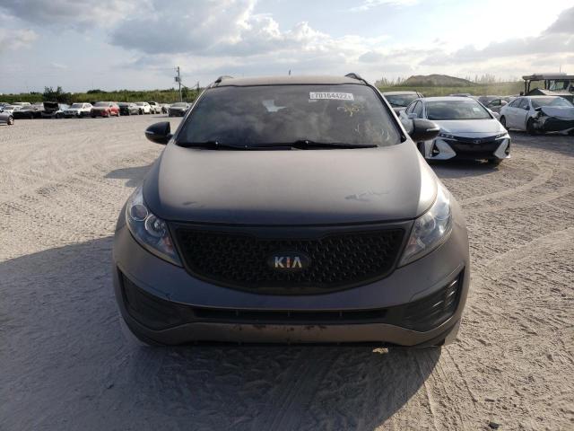 KNDPB3A27C7253998 - 2012 KIA SPORTAGE B GRAY photo 5