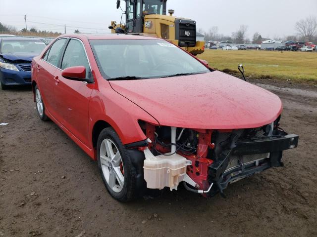 4T1BF1FKXCU546738 - 2012 TOYOTA CAMRY SE A RED photo 4