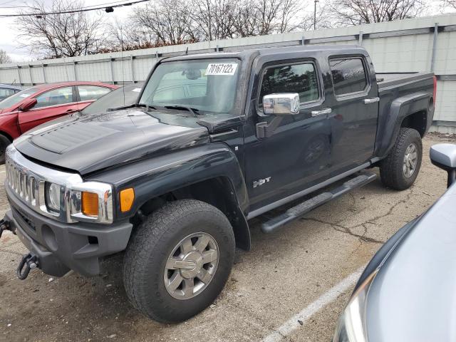 5GNEN13E598140564 - 2009 HUMMER H3T BLACK photo 1