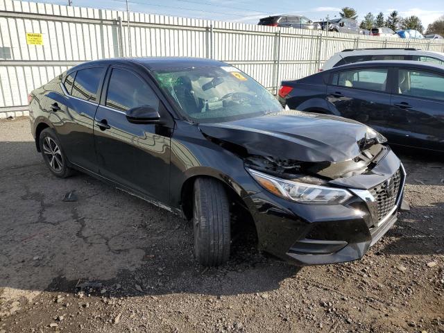 3N1AB8CV2MY217567 - 2021 NISSAN SENTRA SV BLACK photo 4