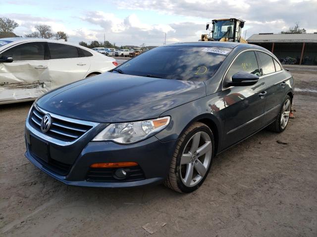 WVWHN7AN0CE546702 - 2012 VOLKSWAGEN CC LUXURY GRAY photo 1