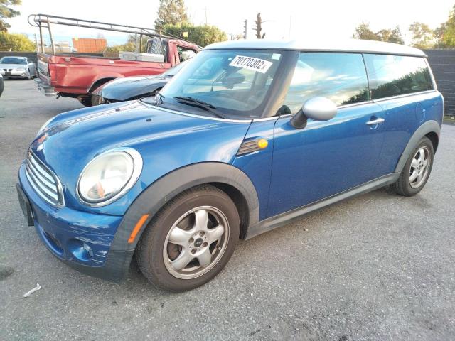 WMWML33588TN67873 - 2008 MINI COOPER CLU BLUE photo 1