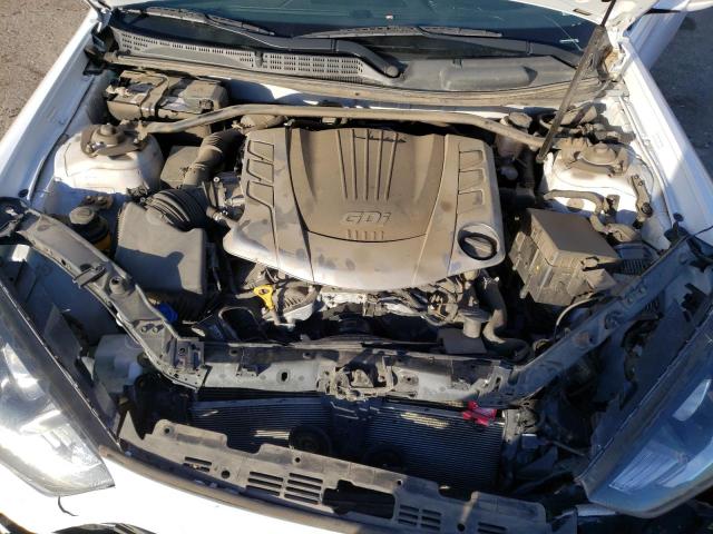 KMHHT6KJ9FU127698 - 2015 HYUNDAI GENESIS CO WHITE photo 11