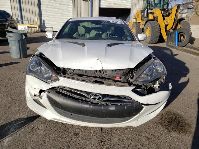 KMHHT6KJ9FU127698 - 2015 HYUNDAI GENESIS CO WHITE photo 5