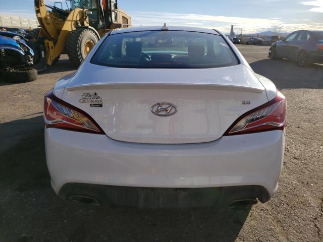 KMHHT6KJ9FU127698 - 2015 HYUNDAI GENESIS CO WHITE photo 6