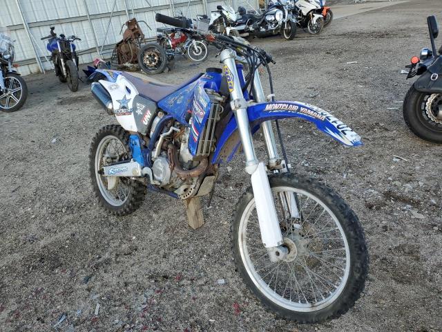 JYACJ01C11A018243 - 2001 YAMAHA YZ426 F BLUE photo 1