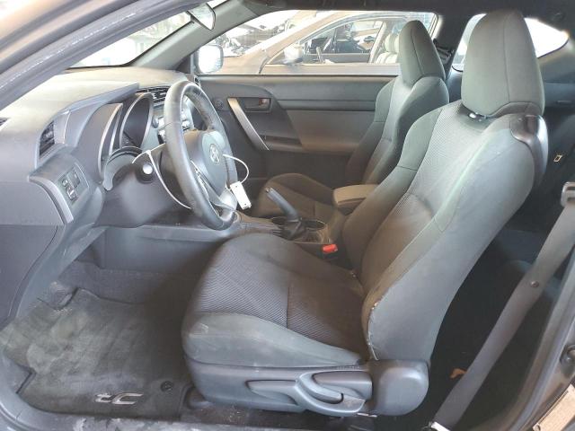 JTKJF5C74B3017323 - 2011 TOYOTA SCION TC GRAY photo 7