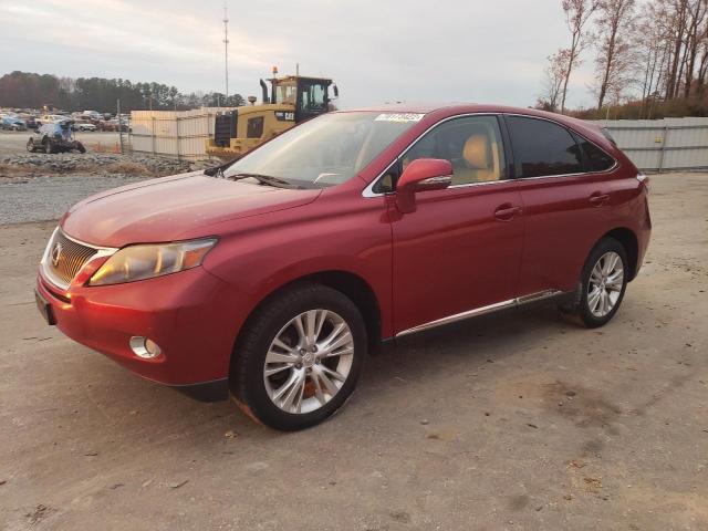 JTJZB1BA5A2002651 - 2010 LEXUS RX 450 RED photo 1