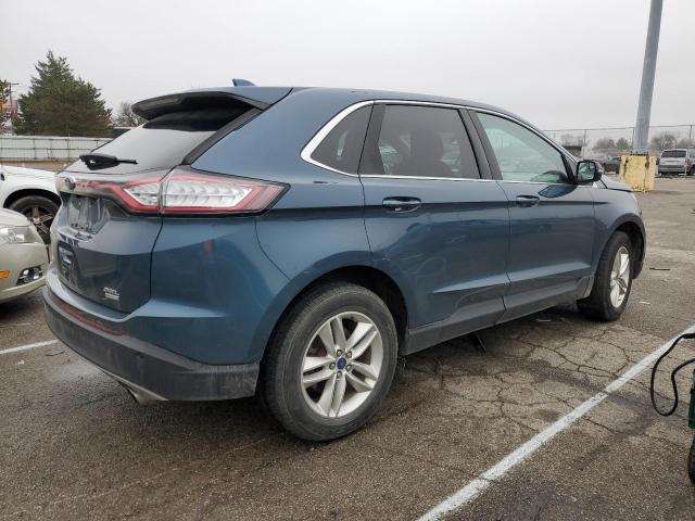 2FMPK3J9XGBB67249 - 2016 FORD EDGE SEL BLUE photo 3