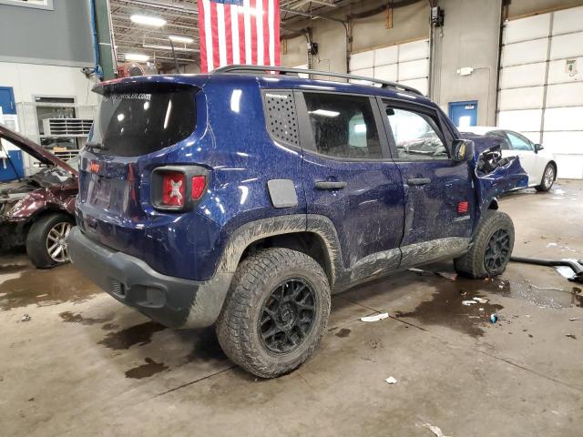 ZACCJBAB0JPH67476 - 2018 JEEP RENEGADE S BLUE photo 3
