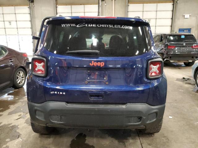 ZACCJBAB0JPH67476 - 2018 JEEP RENEGADE S BLUE photo 6